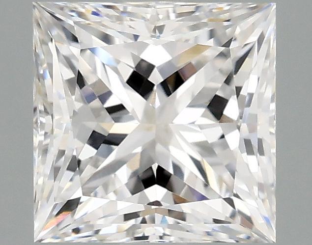 1.88 Carat Princess Shaped Ideal Cut VVS2 IGI Certified Lab Grown Diamond