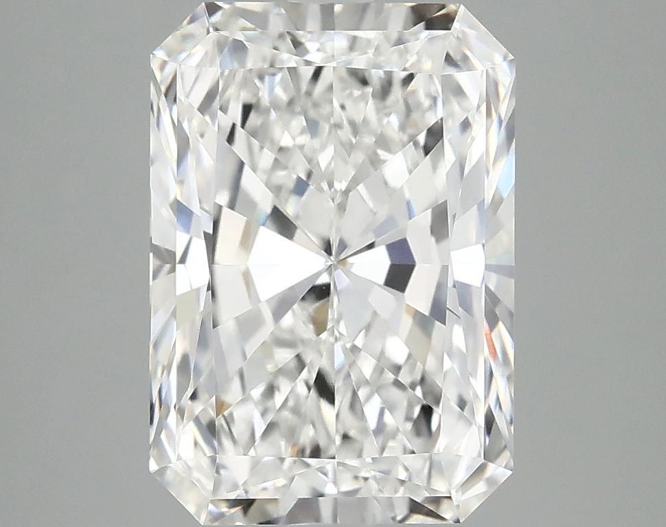 3.82 Carat Radiant Shaped Ideal Cut VVS2 IGI Certified Lab Grown Diamond