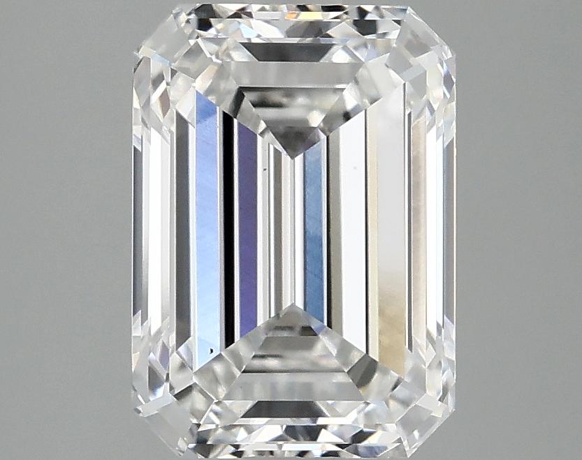 3.08 Carat Emerald Shaped Ideal Cut VS1 IGI Certified Lab Grown Diamond