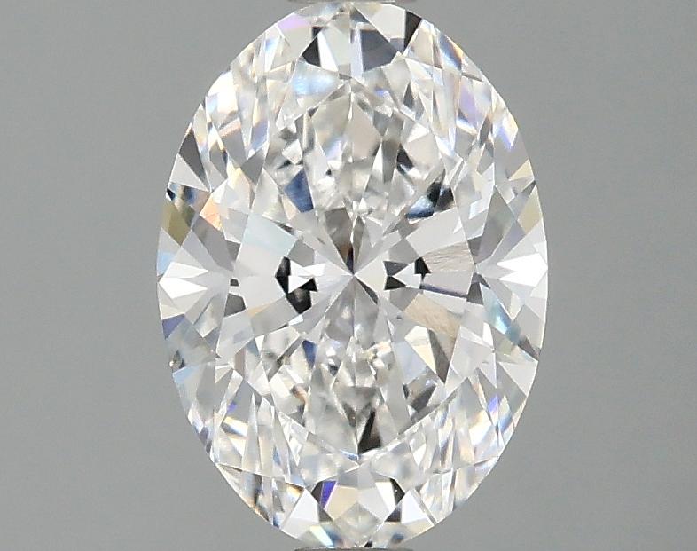 1.5 Carat Oval Shaped Ideal Cut VVS2 IGI Certified Lab Grown Diamond