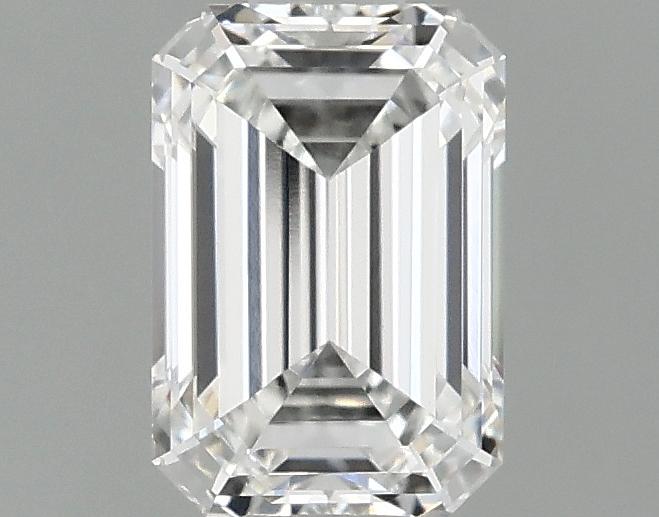 0.98 Carat Emerald Shaped Ideal Cut VVS2 IGI Certified Lab Grown Diamond