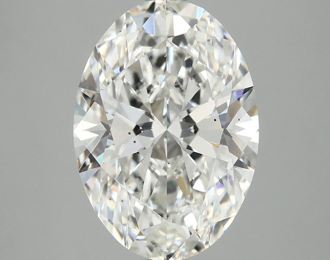 4.06 Carat Oval Shaped Ideal Cut SI1 IGI Certified Lab Grown Diamond