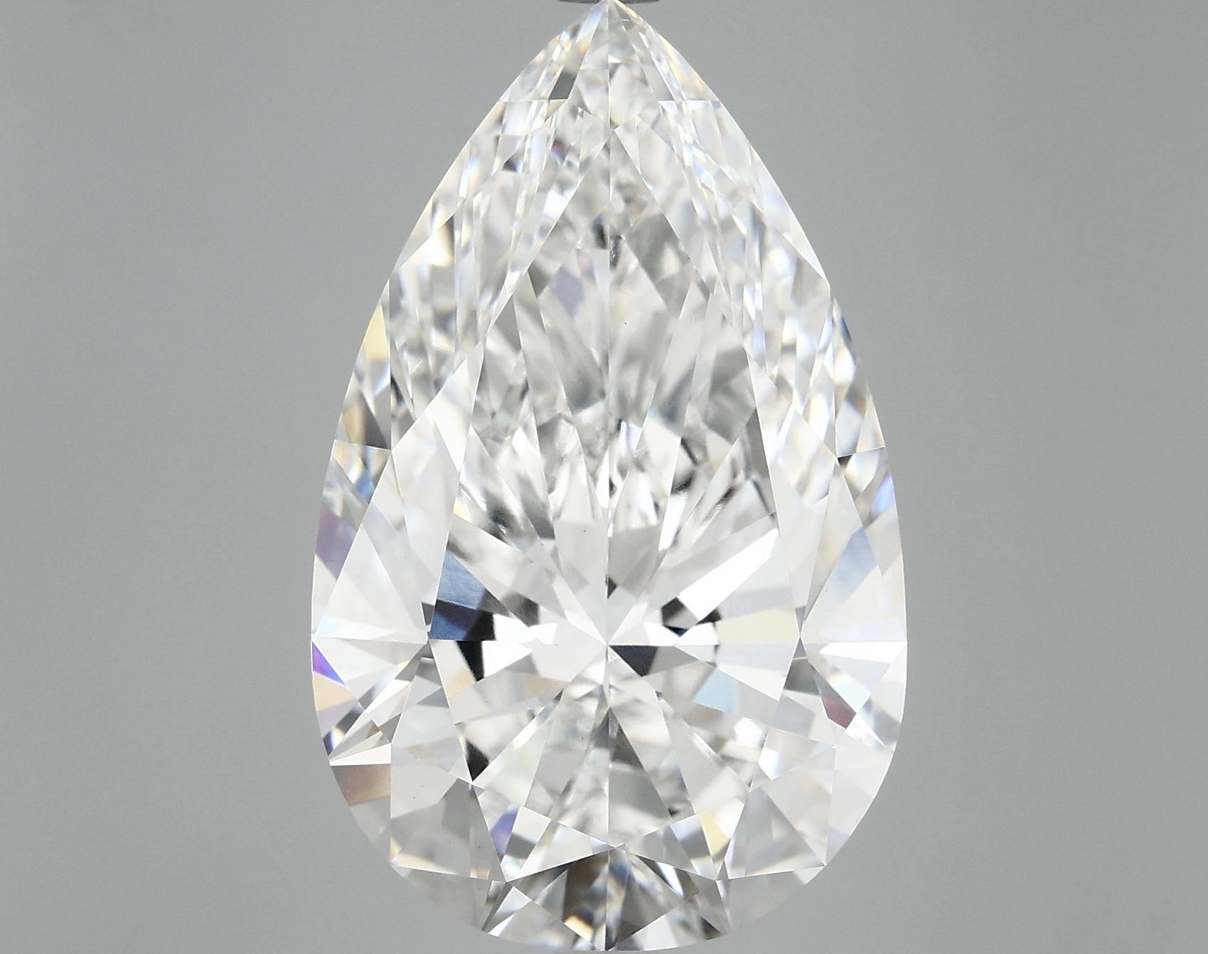 10.81 Carat Pear Shaped Ideal Cut VS1 IGI Certified Lab Grown Diamond