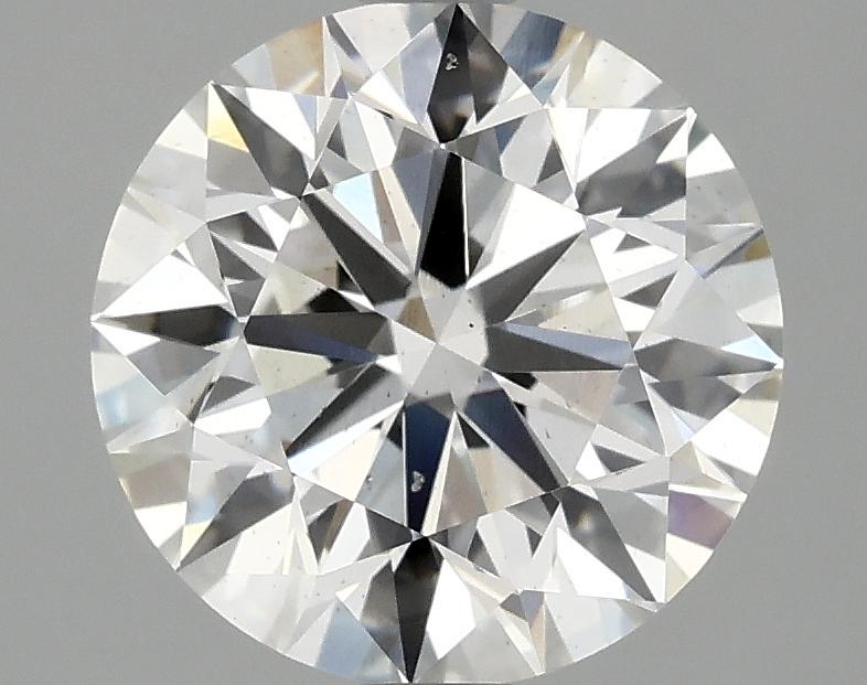 3.06 Carat Round Shaped Excellent Cut SI1 IGI Certified Lab Grown Diamond