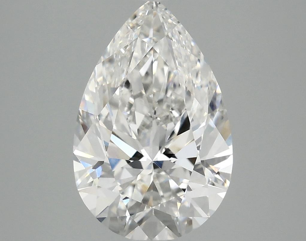 2.98 Carat Pear Shaped Excellent Cut VVS2 IGI Certified Lab Grown Diamond