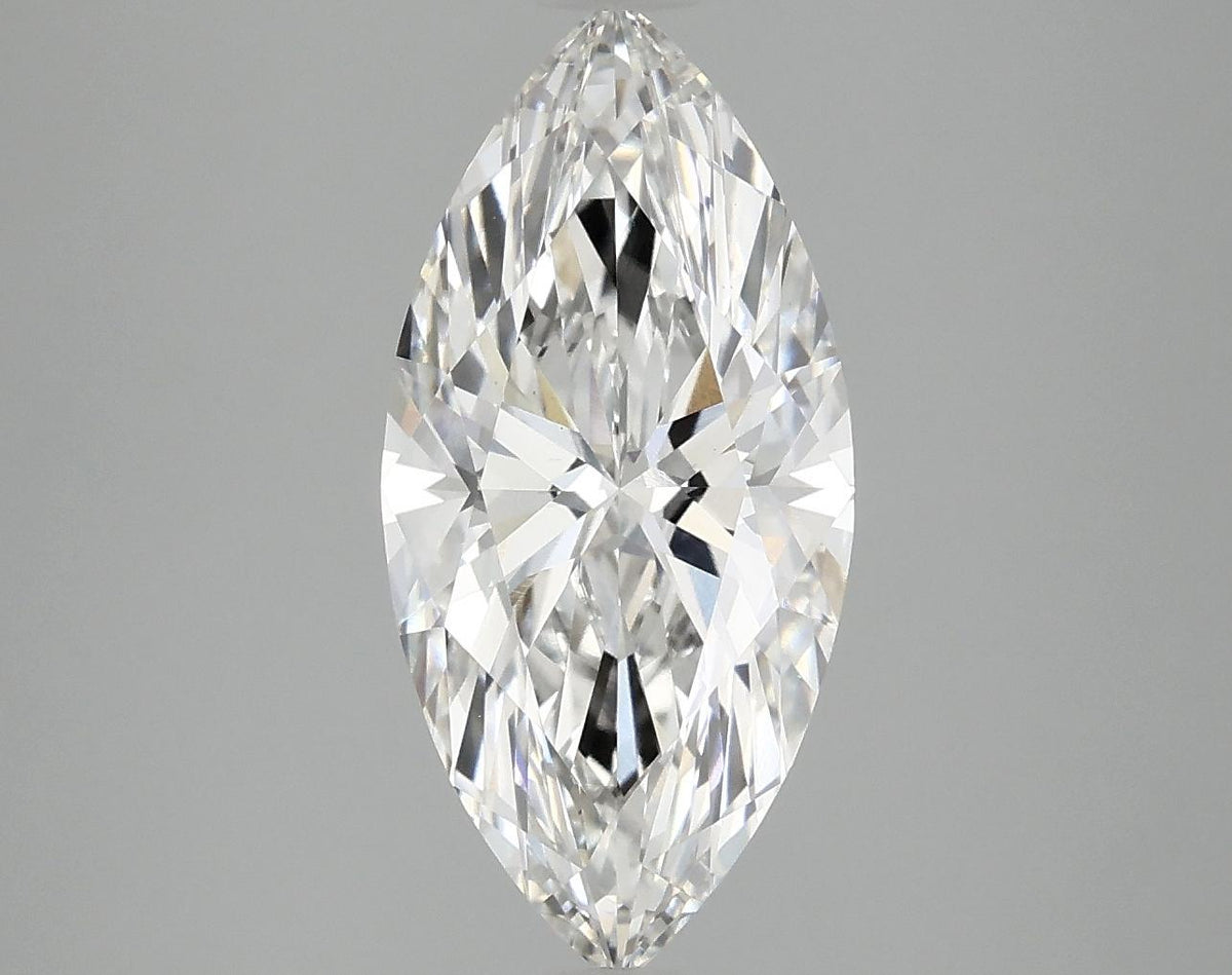 2.88 Carat Marquise Shaped Excellent Cut VS1 IGI Certified Lab Grown Diamond