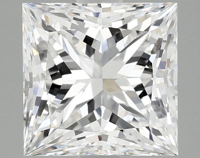 2.01 Carat Princess Shaped Ideal Cut VVS1 IGI Certified Lab Grown Diamond