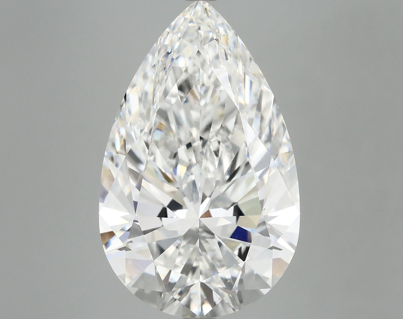 10.09 Carat Pear Shaped Ideal Cut VVS2 IGI Certified Lab Grown Diamond