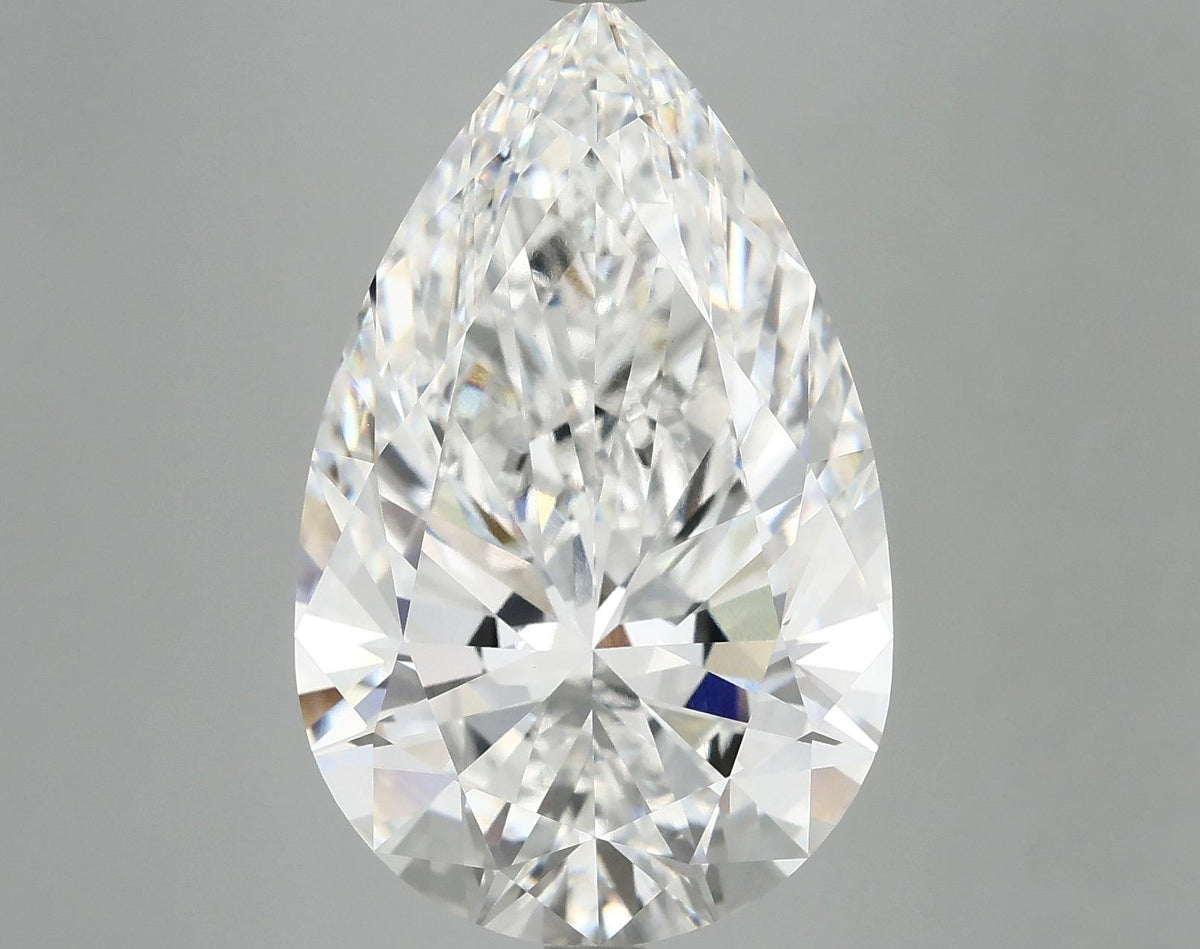 10.09 Carat Pear Shaped Ideal Cut VVS2 IGI Certified Lab Grown Diamond