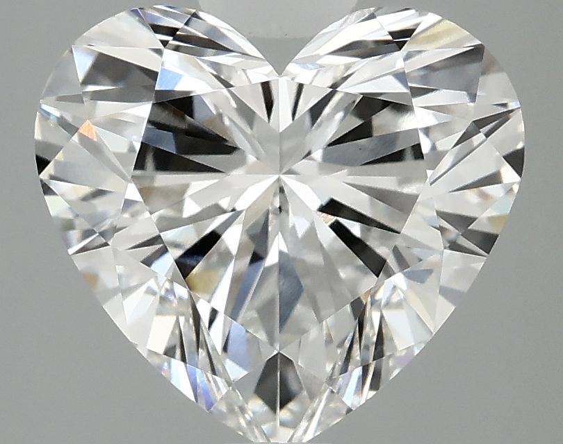 2.98 Carat Heart Shaped Ideal Cut VS1 IGI Certified Lab Grown Diamond
