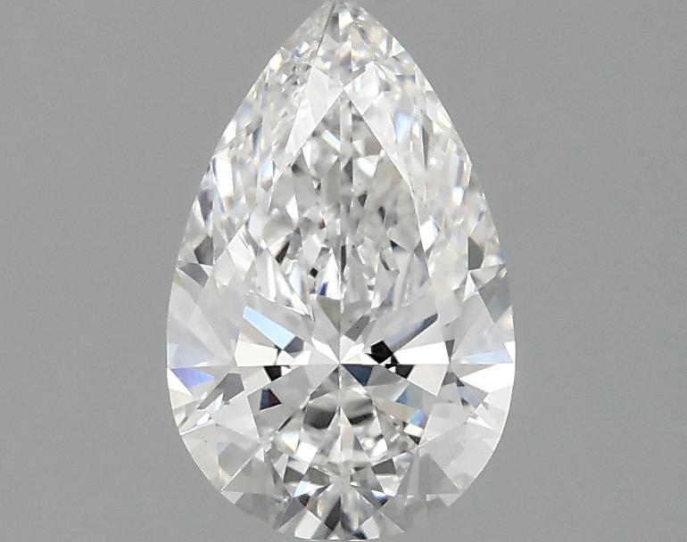 0.99 Carat Pear Shaped Ideal Cut VVS2 IGI Certified Lab Grown Diamond