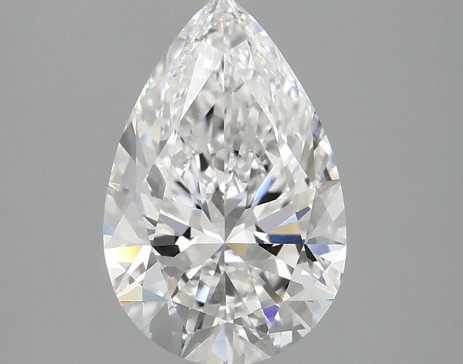 2.06 Carat Pear Shaped Excellent Cut VVS2 IGI Certified Lab Grown Diamond
