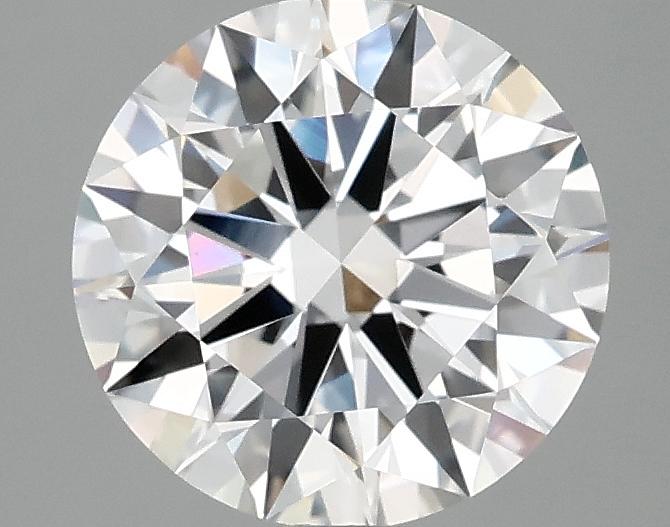 2.07 Carat Round Shaped Ideal Cut VVS2 IGI Certified Lab Grown Diamond