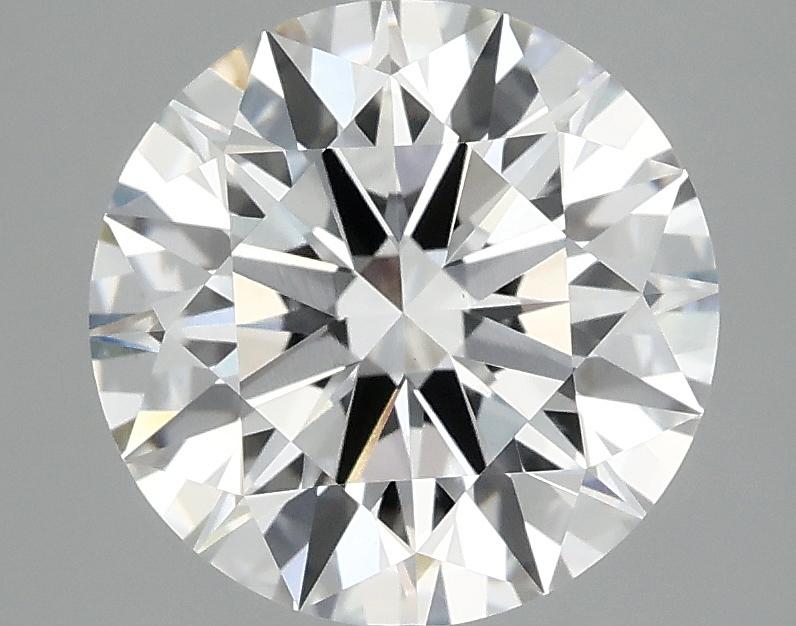 3.08 Carat Round Shaped Ideal Cut VVS2 IGI Certified Lab Grown Diamond
