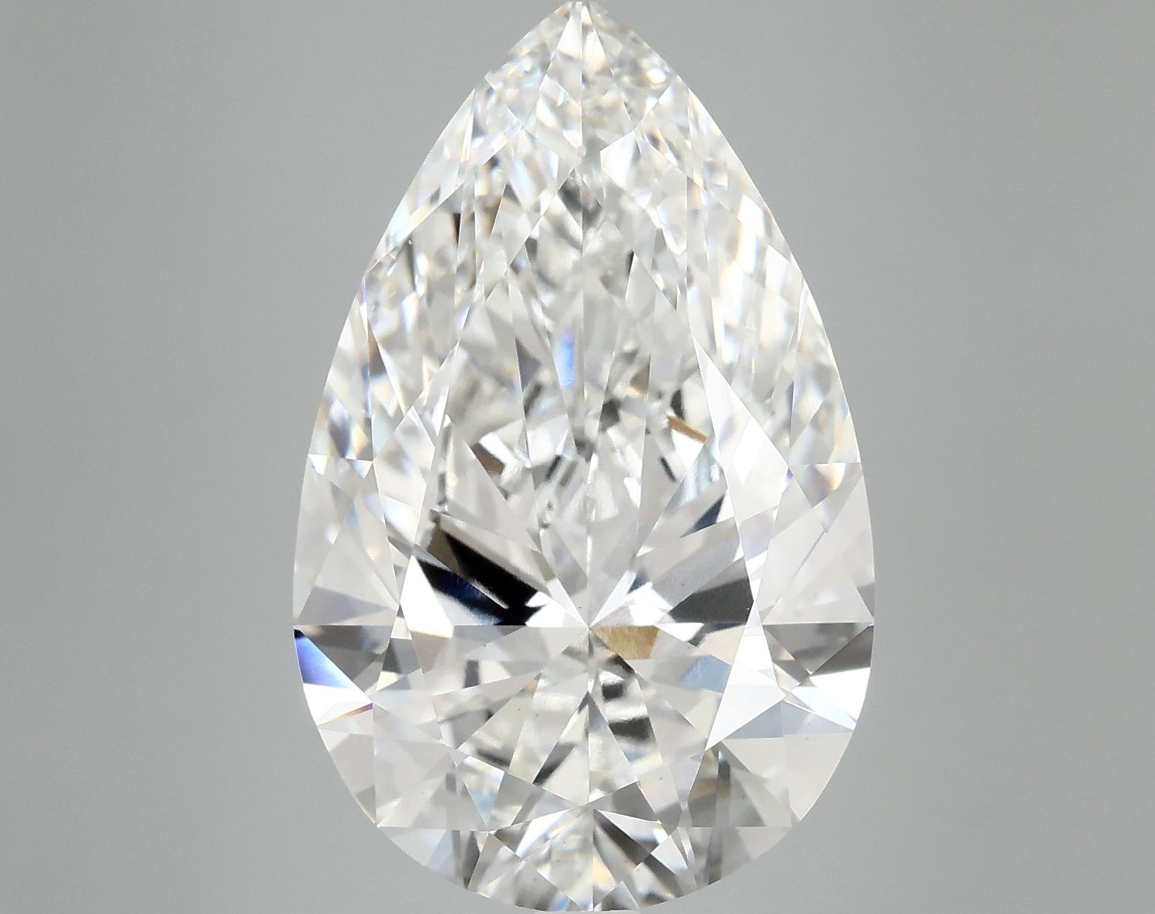 10.83 Carat Pear Shaped Ideal Cut VS1 IGI Certified Lab Grown Diamond