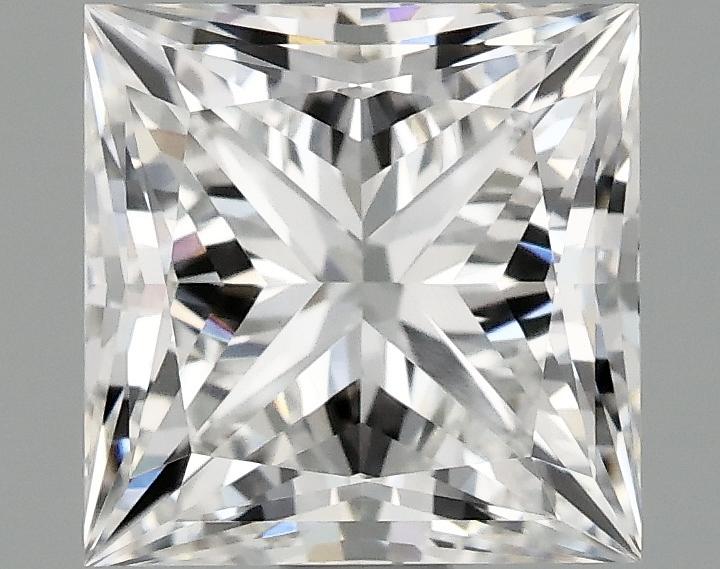 1.58 Carat Princess Shaped Ideal Cut VVS2 IGI Certified Lab Grown Diamond