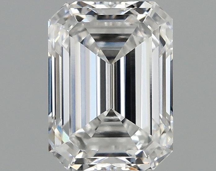 0.97 Carat Emerald Shaped Excellent Cut VVS2 IGI Certified Lab Grown Diamond