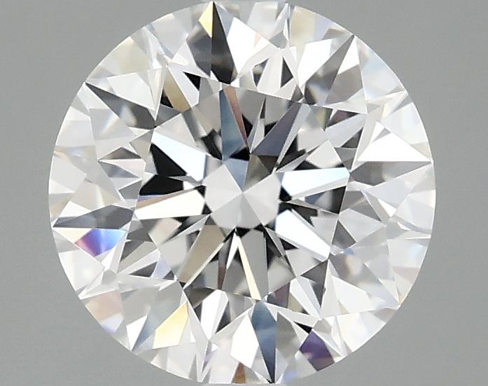 2.08 Carat Round Shaped Excellent Cut VVS2 IGI Certified Lab Grown Diamond