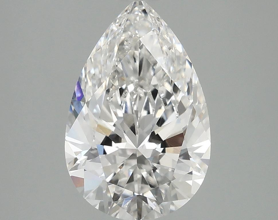 2.52 Carat Pear Shaped Excellent Cut VS1 IGI Certified Lab Grown Diamond