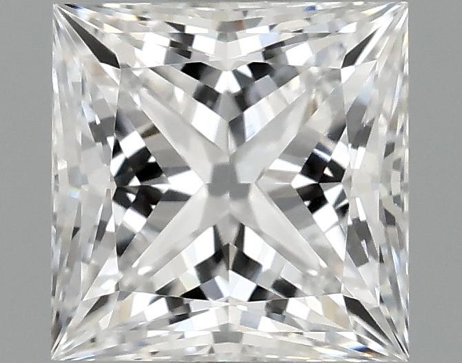 1.04 Carat Princess Shaped Ideal Cut VVS2 IGI Certified Lab Grown Diamond