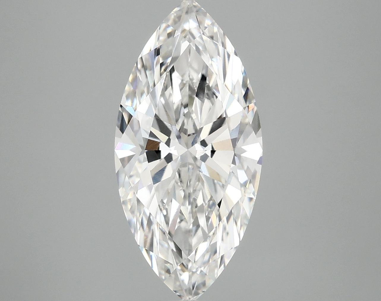 3.04 Carat Marquise Shaped Excellent Cut VS1 IGI Certified Lab Grown Diamond