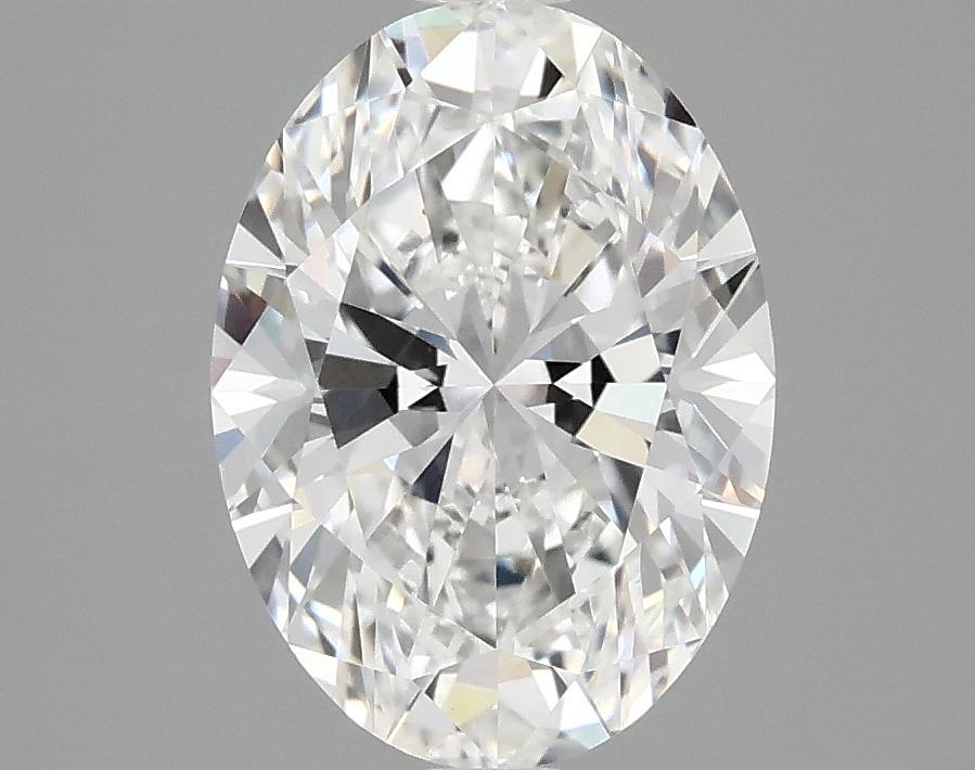 2.5 Carat Oval Shaped Excellent Cut VVS2 IGI Certified Lab Grown Diamond