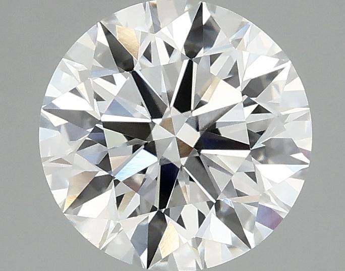 2.08 Carat Round Shaped Excellent Cut VVS2 IGI Certified Lab Grown Diamond