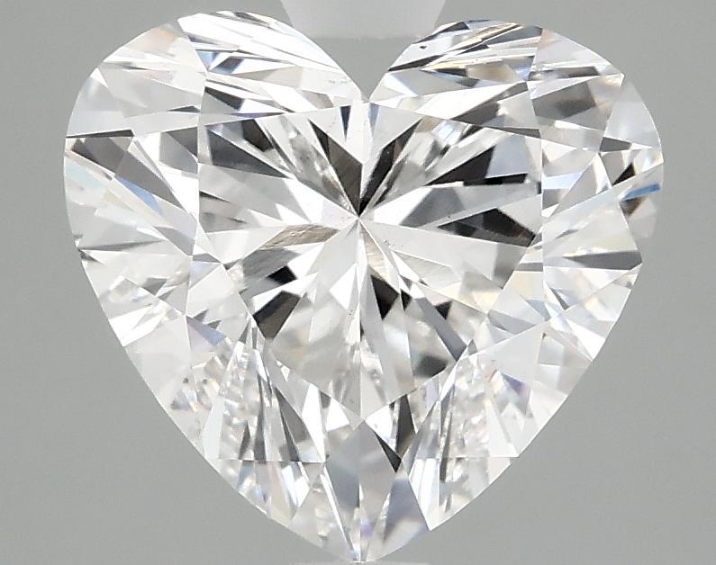 3.07 Carat Heart Shaped Ideal Cut VS2 IGI Certified Lab Grown Diamond