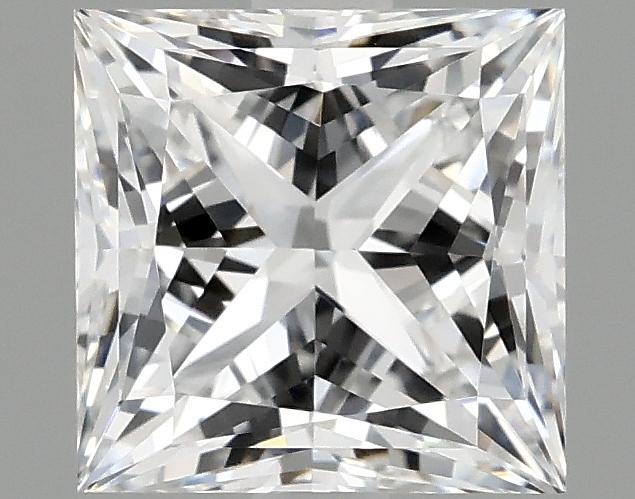 2.08 Carat Princess Shaped Ideal Cut VVS2 IGI Certified Lab Grown Diamond