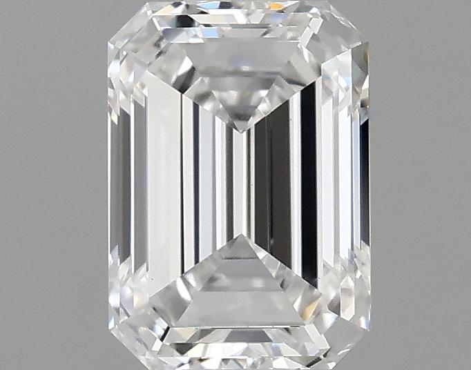 0.99 Carat Emerald Shaped Ideal Cut VVS2 IGI Certified Lab Grown Diamond