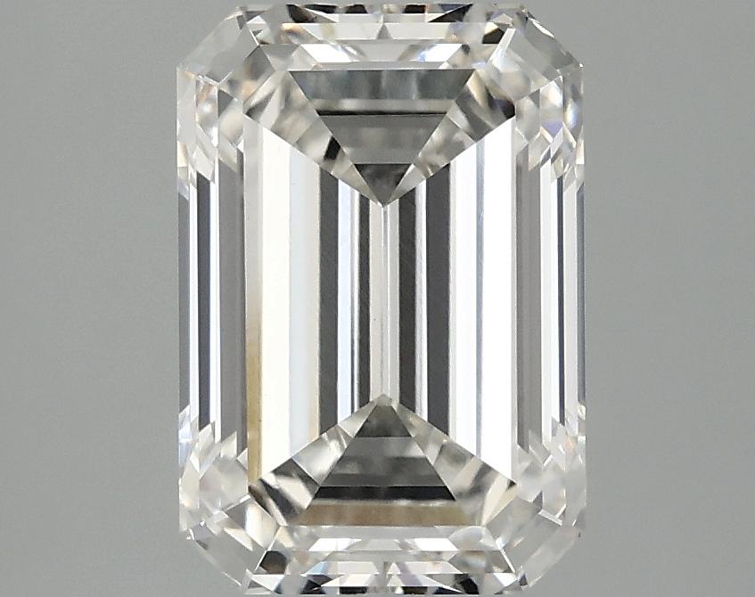 2.98 Carat Emerald Shaped Ideal Cut VVS2 IGI Certified Lab Grown Diamond