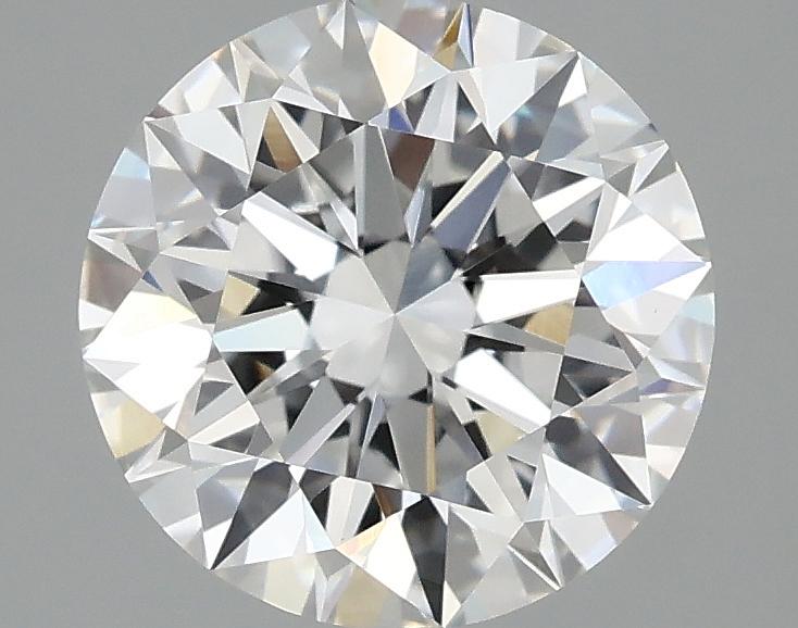 2.59 Carat Round Shaped Ideal Cut VVS2 IGI Certified Lab Grown Diamond