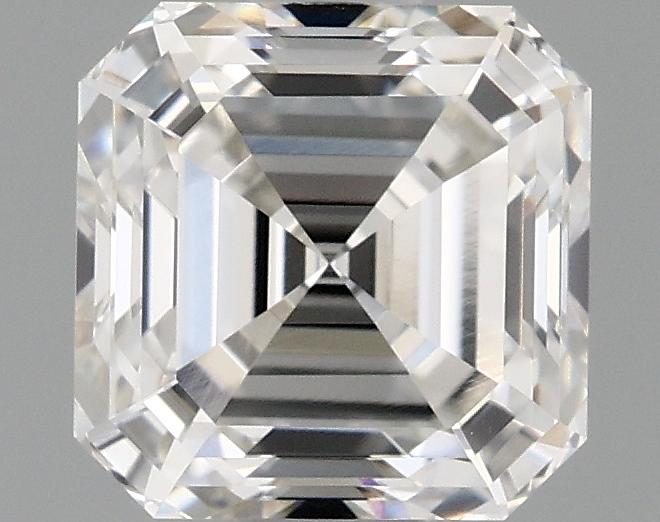 0.98 Carat Asscher Shaped Excellent Cut VVS2 IGI Certified Lab Grown Diamond
