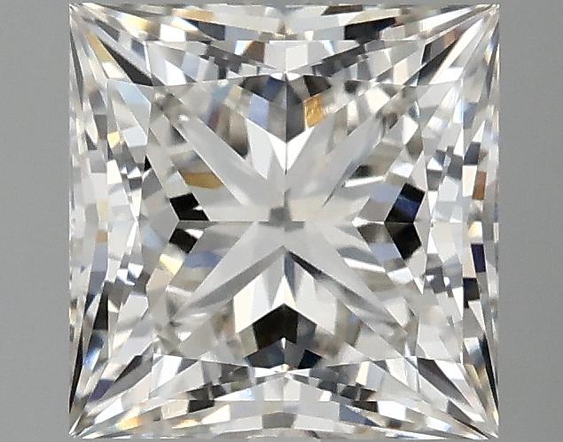 2.09 Carat Princess Shaped Ideal Cut VS1 IGI Certified Lab Grown Diamond
