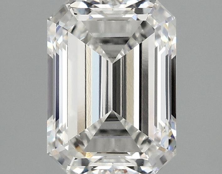 2.08 Carat Emerald Shaped Excellent Cut VVS2 IGI Certified Lab Grown Diamond