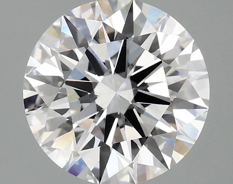 2.58 Carat Round Shaped Ideal Cut VVS2 IGI Certified Lab Grown Diamond
