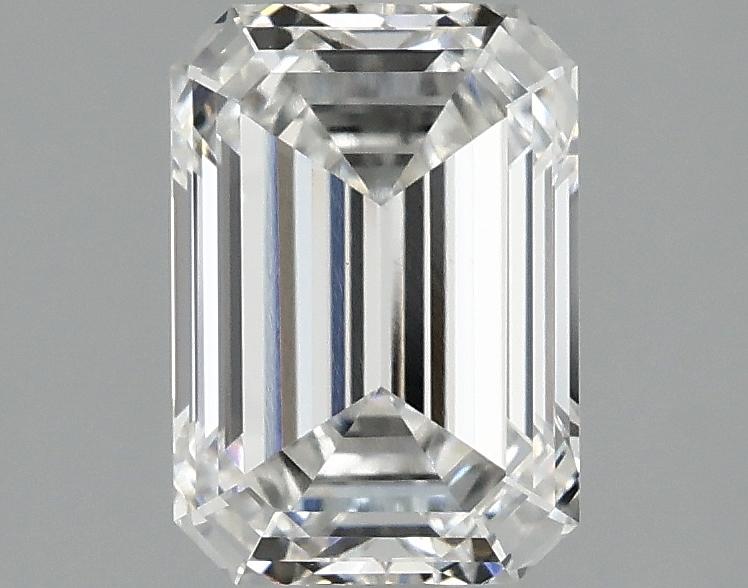 2.1 Carat Emerald Shaped Ideal Cut VVS2 IGI Certified Lab Grown Diamond