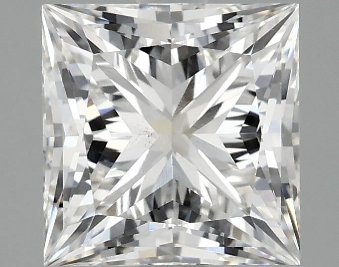 2.05 Carat Princess Shaped Ideal Cut VS2 IGI Certified Lab Grown Diamond