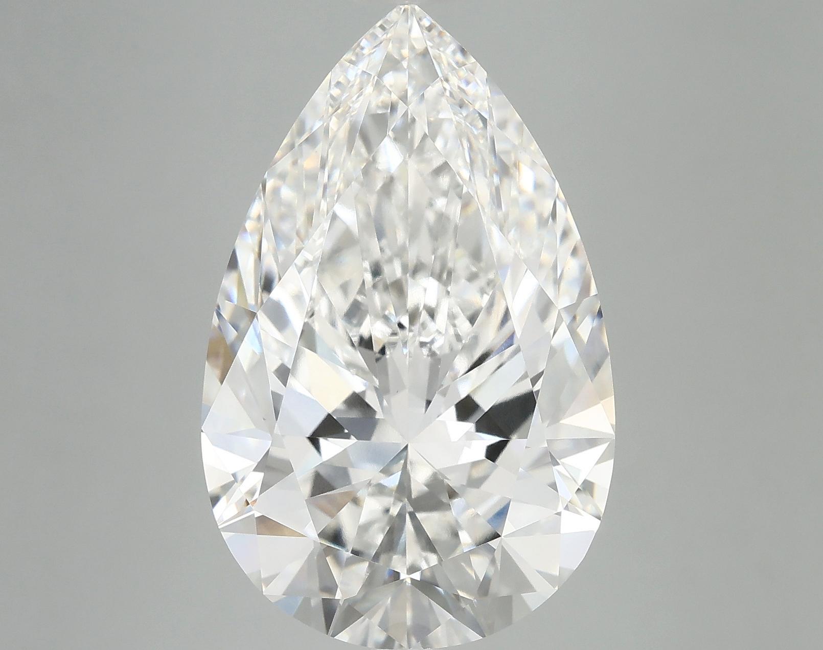 10.02 Carat Pear Shaped Ideal Cut VVS2 IGI Certified Lab Grown Diamond