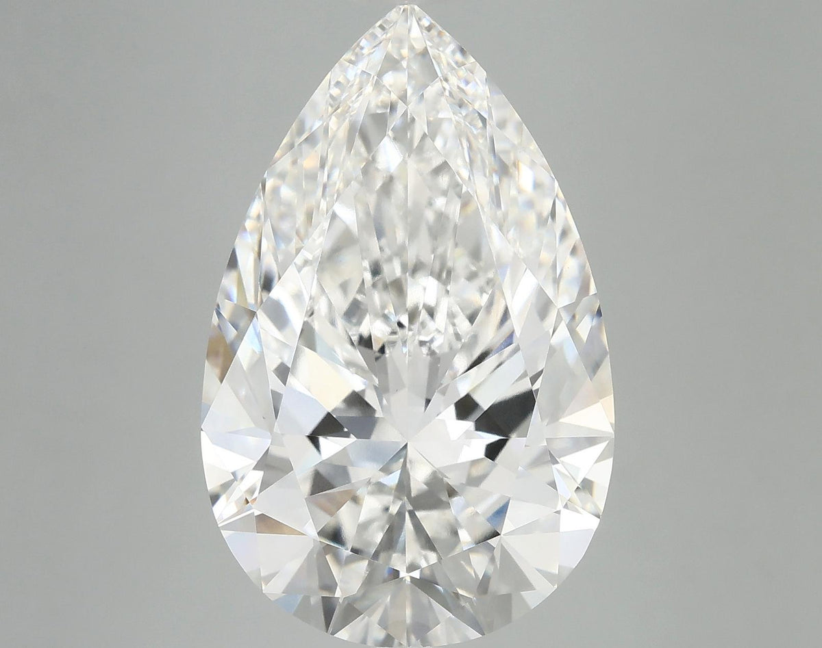 10.02 Carat Pear Shaped Ideal Cut VVS2 IGI Certified Lab Grown Diamond
