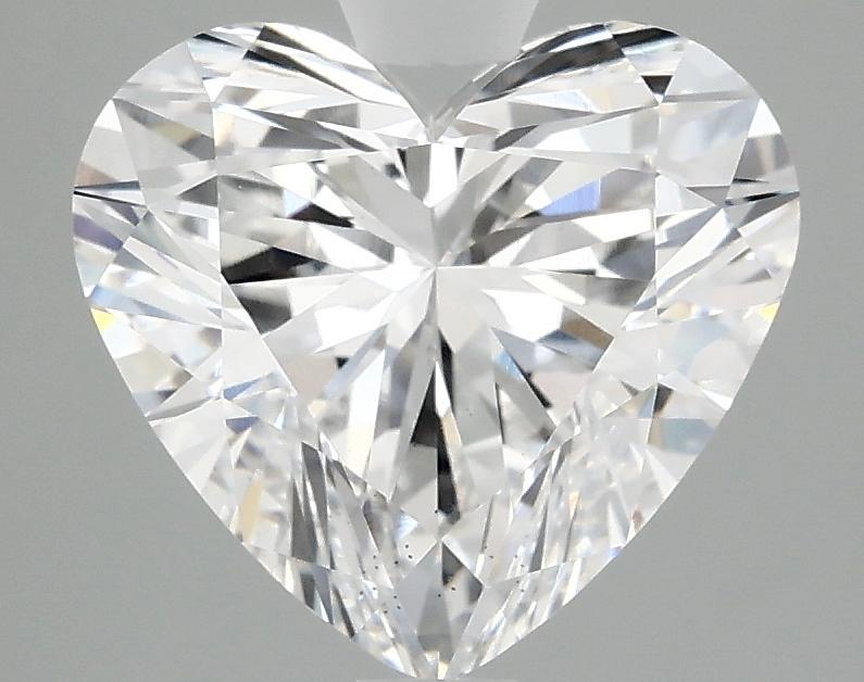 3.09 Carat Heart Shaped Ideal Cut VS2 IGI Certified Lab Grown Diamond