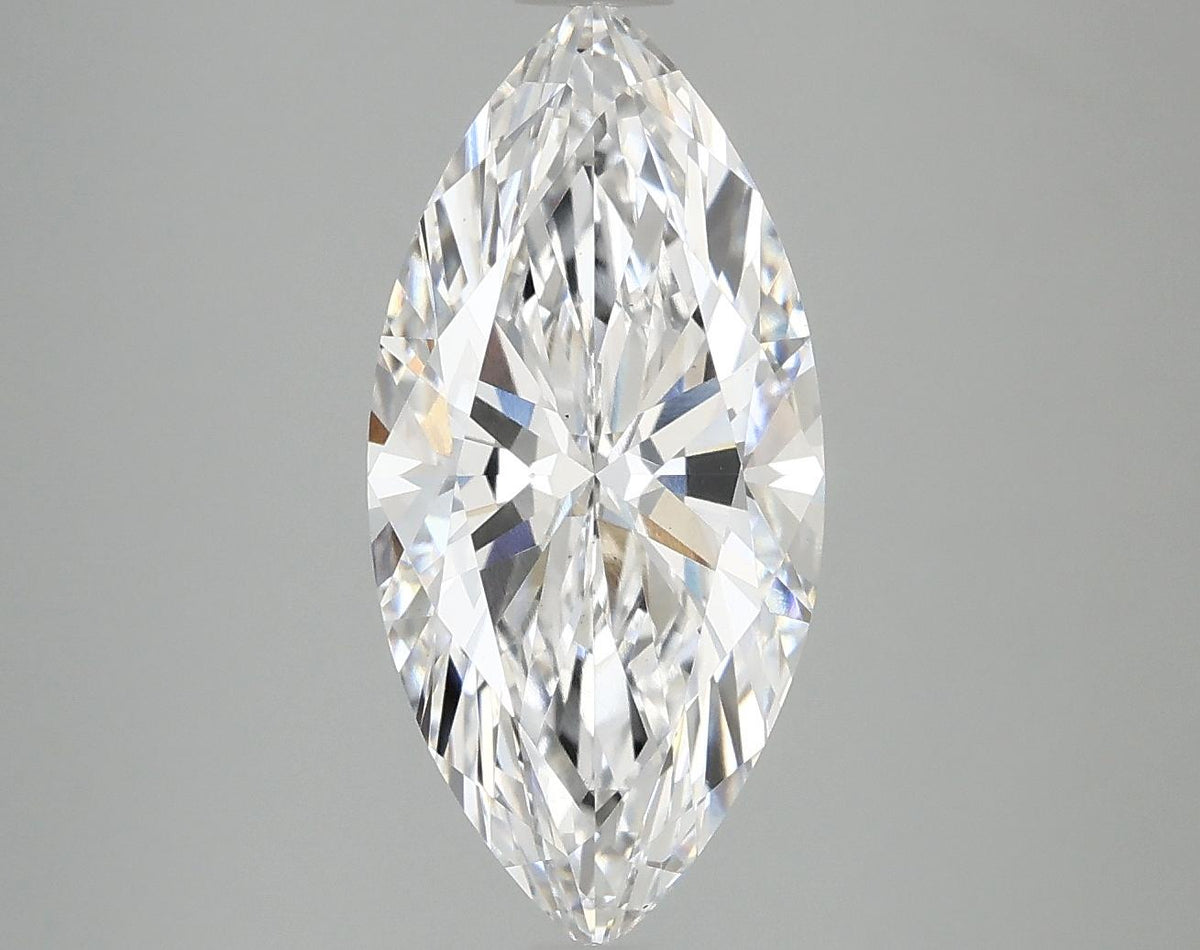 3.05 Carat Marquise Shaped Excellent Cut VS1 IGI Certified Lab Grown Diamond