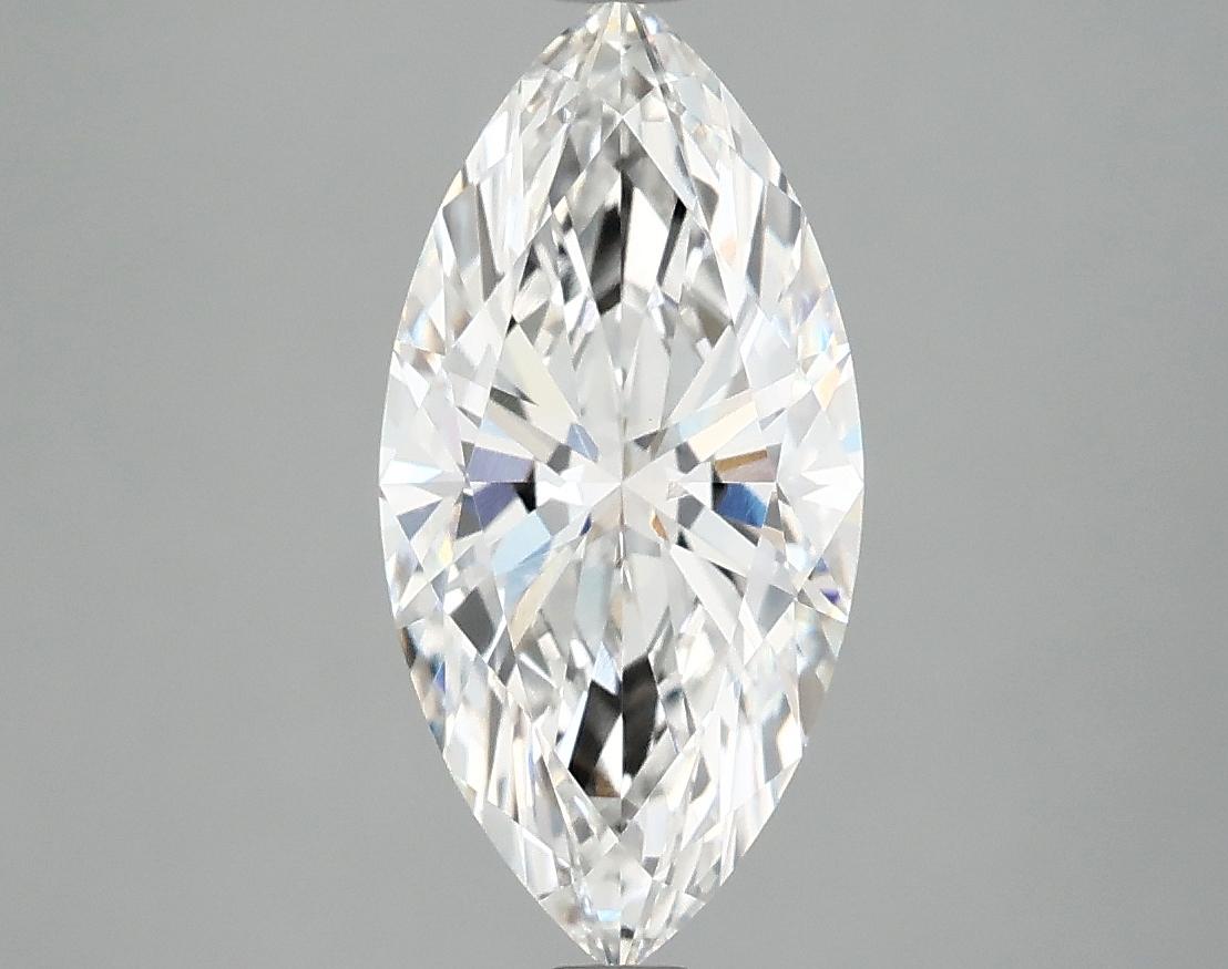 2.08 Carat Marquise Shaped Ideal Cut VVS2 IGI Certified Lab Grown Diamond