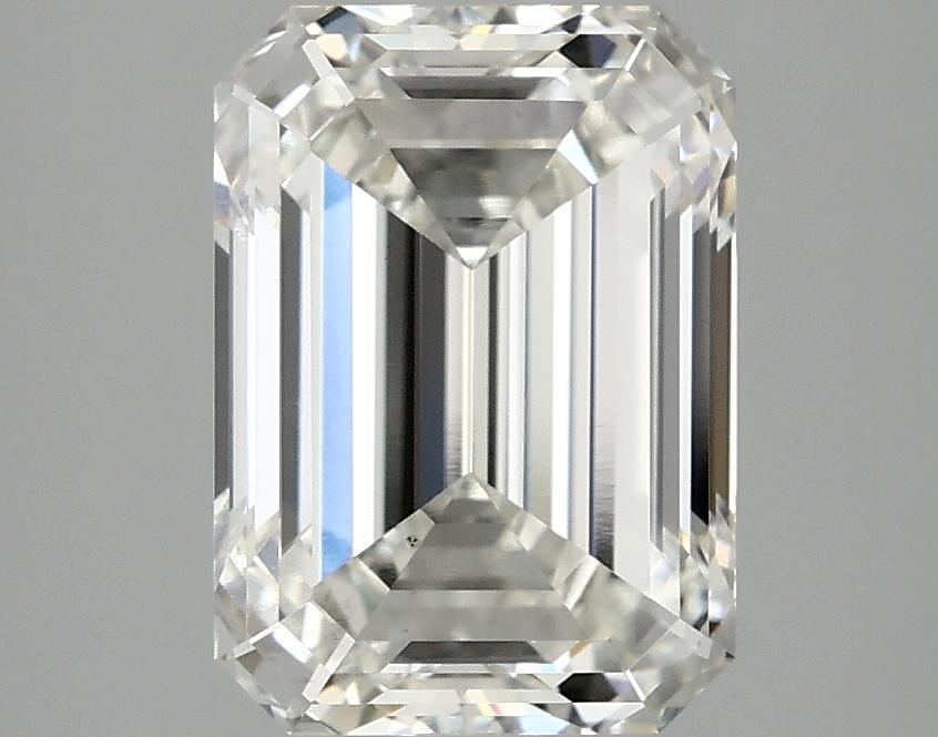 3.06 Carat Emerald Shaped Excellent Cut VS1 IGI Certified Lab Grown Diamond