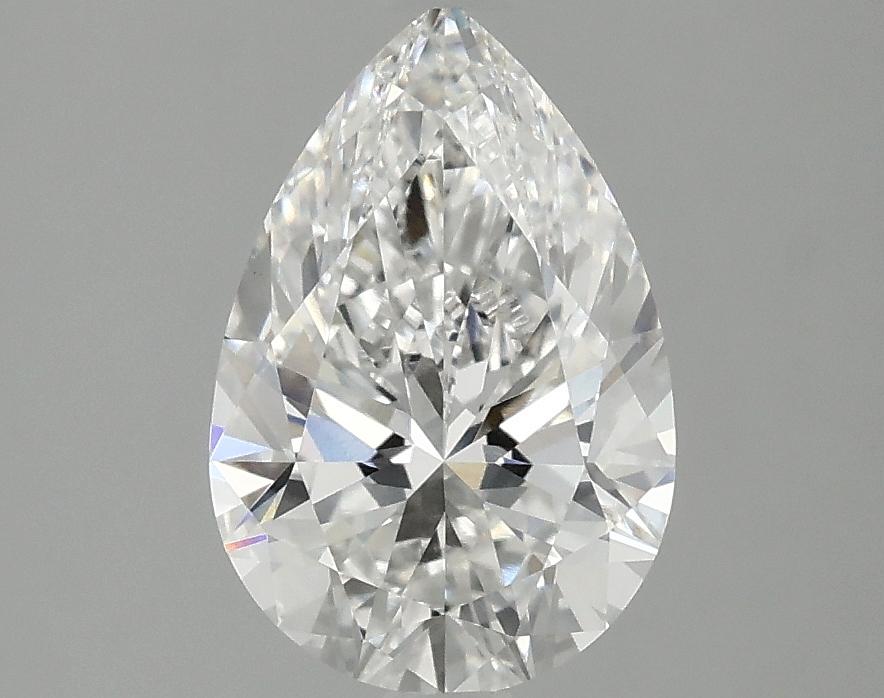 1.87 Carat Pear Shaped Excellent Cut VVS2 IGI Certified Lab Grown Diamond