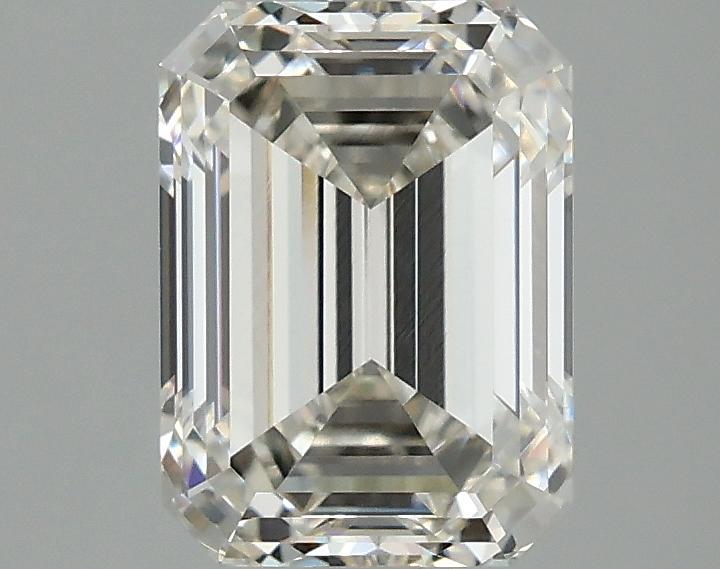 2.1 Carat Emerald Shaped Excellent Cut VVS2 IGI Certified Lab Grown Diamond