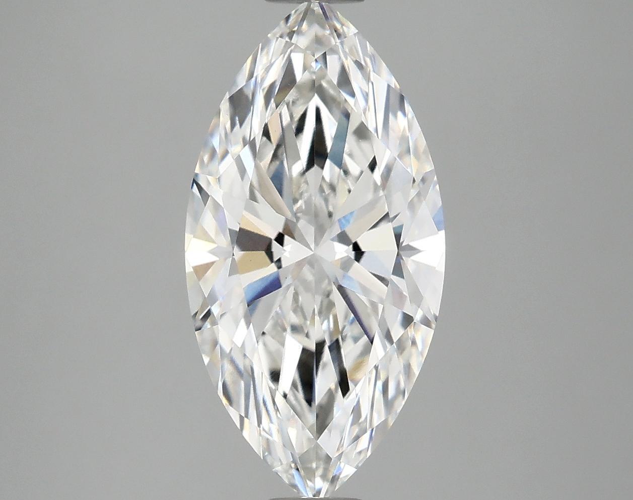 2.97 Carat Marquise Shaped Ideal Cut VS1 IGI Certified Lab Grown Diamond