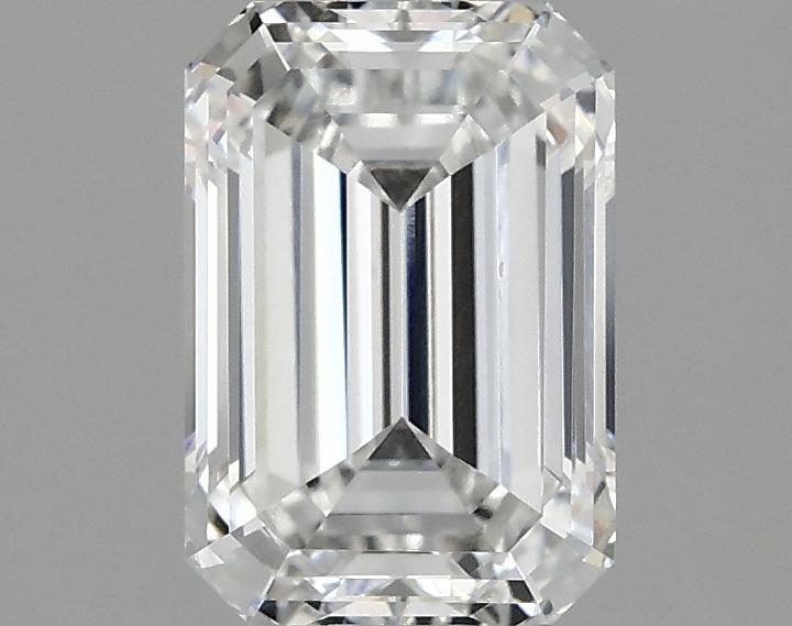 1.98 Carat Emerald Shaped Ideal Cut VS2 IGI Certified Lab Grown Diamond
