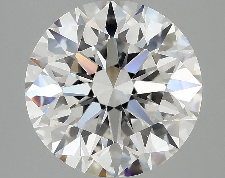 3.09 Carat Round Shaped Excellent Cut VVS2 IGI Certified Lab Grown Diamond
