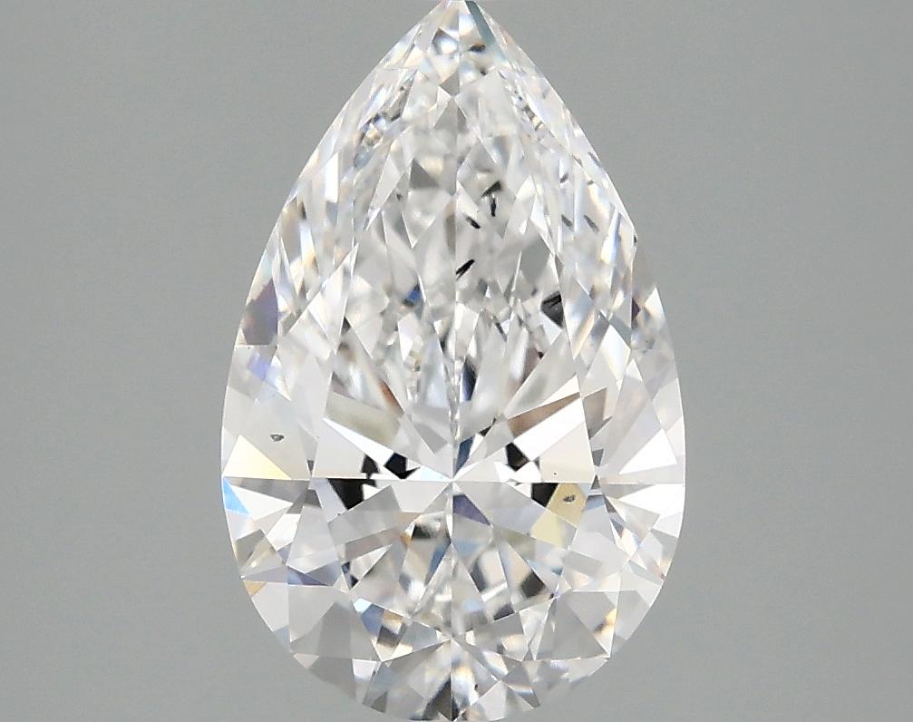 2.01 Carat Pear Shaped Ideal Cut SI1 IGI Certified Lab Grown Diamond